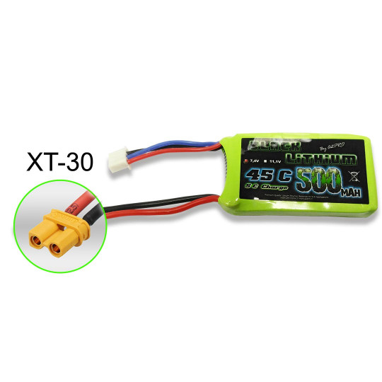 Accu LiPo Black Lithium...