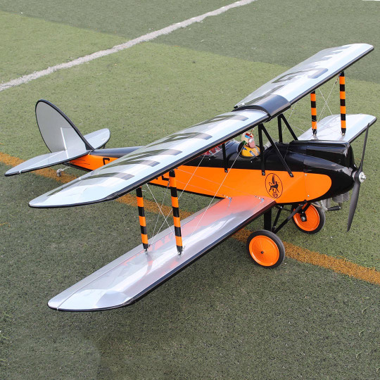Avion thermique radiocommandé De Havilland DH-60M Moth 15cc ARF Avion thermique...