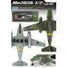 Maquette d'avion en plastique Me 262A-1/2 Last Ace 1/72 Maquette d'avion en plastique Me 262A-1/2 Last Ace 1/72