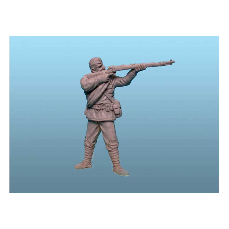 Figurine RUSSES WWII PEINTS 1/144