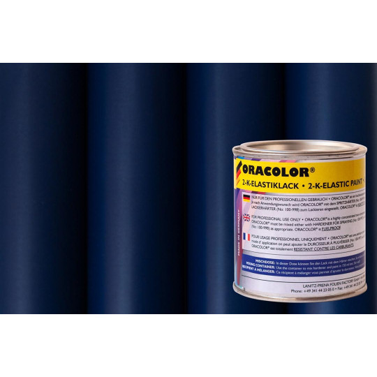 Peinture élastique ORACOLOR  Bleu Nuit 100ml Peinture élastique ORACOLOR...