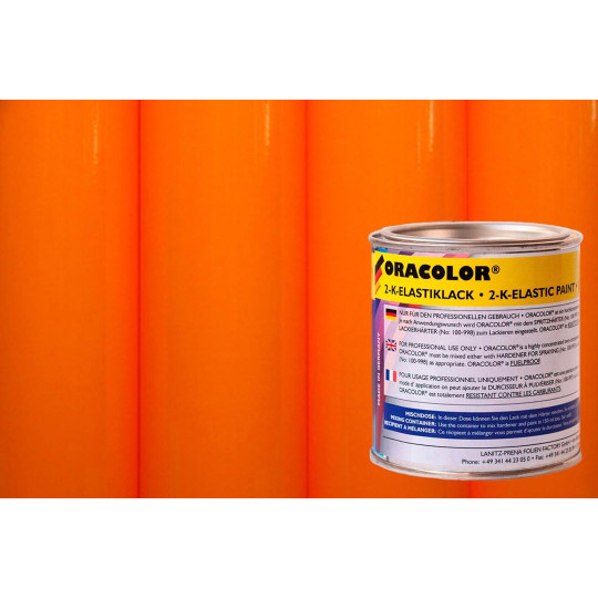 Peinture élastique ORACOLOR Orange Signal Fluo 160ml Peinture élastique ORACOLOR...