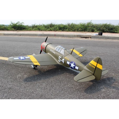 Avion thermique radiocommandé P-47 Little Bunny 10cc ARF Avion thermique radiocommandé P-47 Little Bunny 10cc ARF