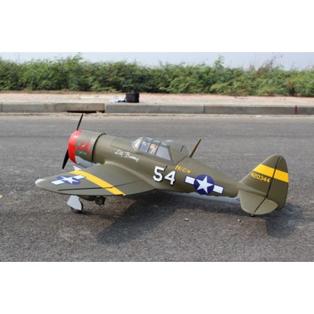 Avion thermique radiocommandé P-47 Little Bunny 10cc ARF Avion thermique radiocommandé P-47 Little Bunny 10cc ARF