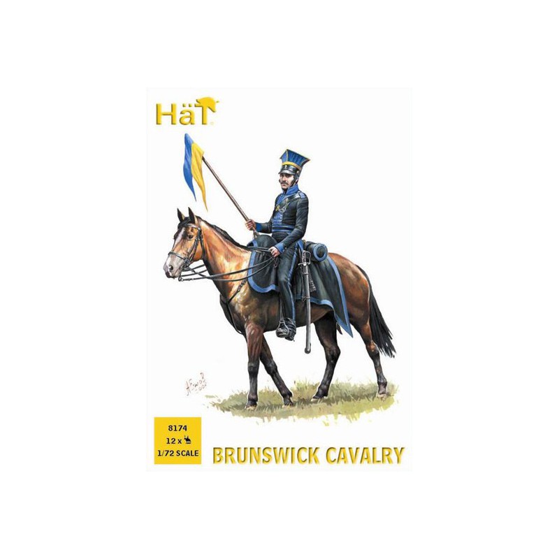 Figurine Cavalerie de Brunswick 1/72