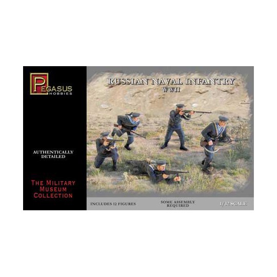 Figurine INFANTERIE NAVALE RUSSE 1/32