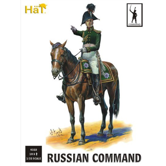 Figurine Commandement Russse 1/32 Figurine Commandement Russse 1/32