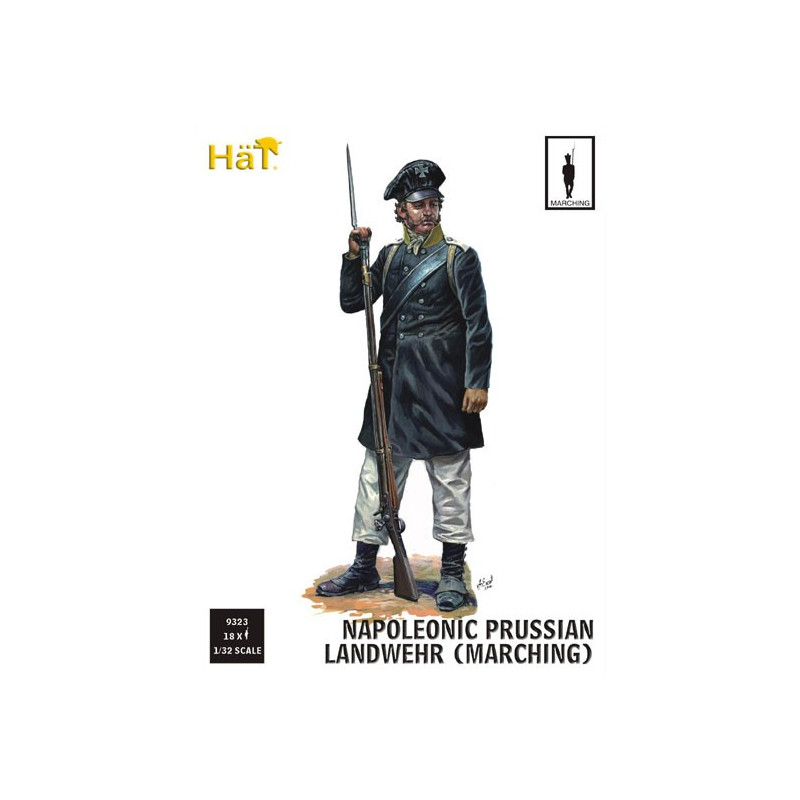 Figurine PRUSSIENS EN MARCHE 1/32