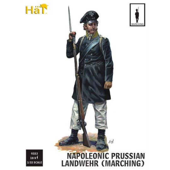 Figurine PRUSSIENS EN MARCHE 1/32 Figurine PRUSSIENS EN MARCHE 1/32