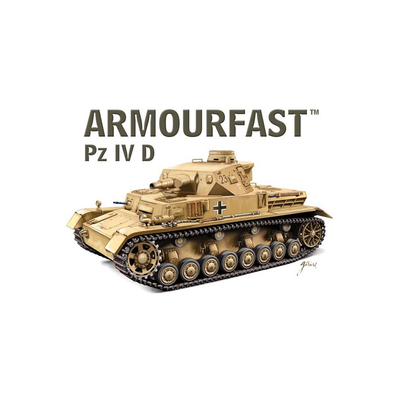 Maquette de Char en plastique PANZER IV D 1/72