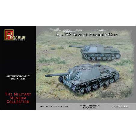 Maquette de Char en plastique Su-152 SOVIET ASSAULT GUN 1/72 Maquette de Char en plastique Su-152 SOVIET ASSAULT GUN 1/72