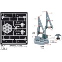 Outil pour maquette 2 pinces de serrage sur socle Outil pour maquette 2 pinces de serrage sur socle