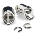 Accessoires pour voiture radiocommandée 2 Sorties Echappement Chrome Accessoires pour voiture radiocommandée 2 Sorties Echappement Chrome