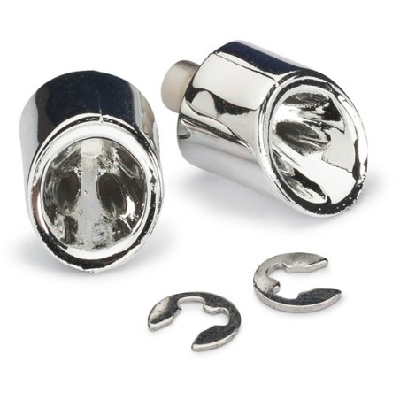 Accessoires pour voiture radiocommandée 2 Sorties Echappement Chrome Accessoires pour voiture radiocommandée 2 Sorties Echappement Chrome