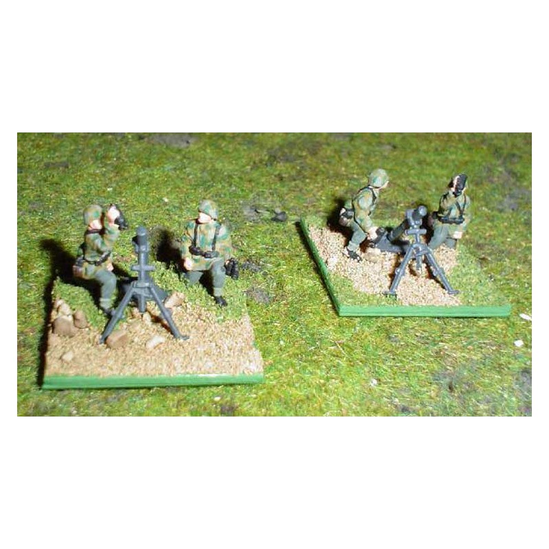 Maquette de Char en plastique Servants av Mortier All. 1/72