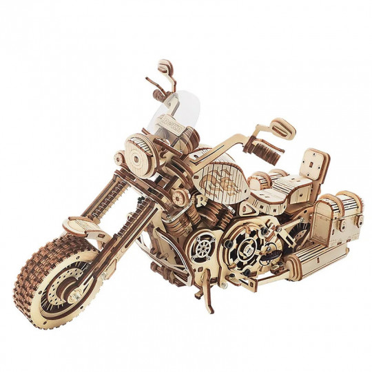 Puzzle 3d mécanique intermédiaire pour maquette moto Cruiser Puzzle 3d mécanique...