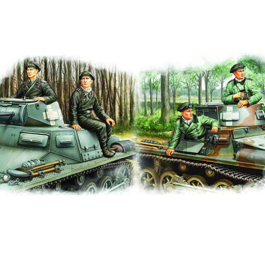 Figurine German Panzer Crew Set 1/35 Figurine German Panzer Crew Set 1/35
