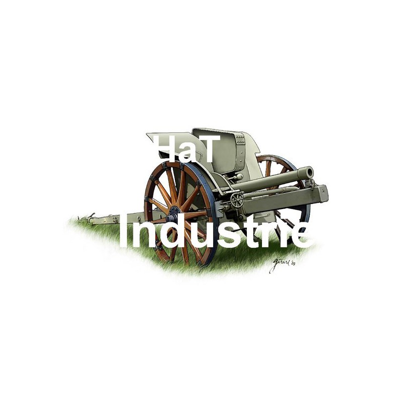 Figurine CANON ITALIEN 75mm WWI 1/72