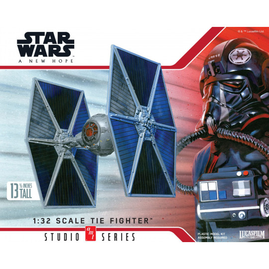 Modèle de science fiction en plastique Star Wars A new Hope TIE FIGHTER 1:32 Modèle de science fiction...