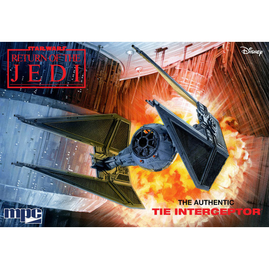 Modèle de science fiction en plastique Star Wars : Return of the Jedi - Tie Interceptor 1:48 Modèle de science fiction...