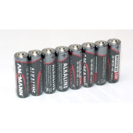 Pile d'accu pour appareil rradiocommandé ALKALINE ROUGE 1.5V-AA-SH8 Pile d'accu pour appareil rradiocommandé ALKALINE ROUGE 1.5V-AA-SH8