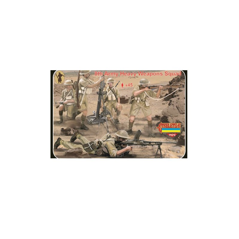 Figurine 8th Army Heavy Weapons Squad