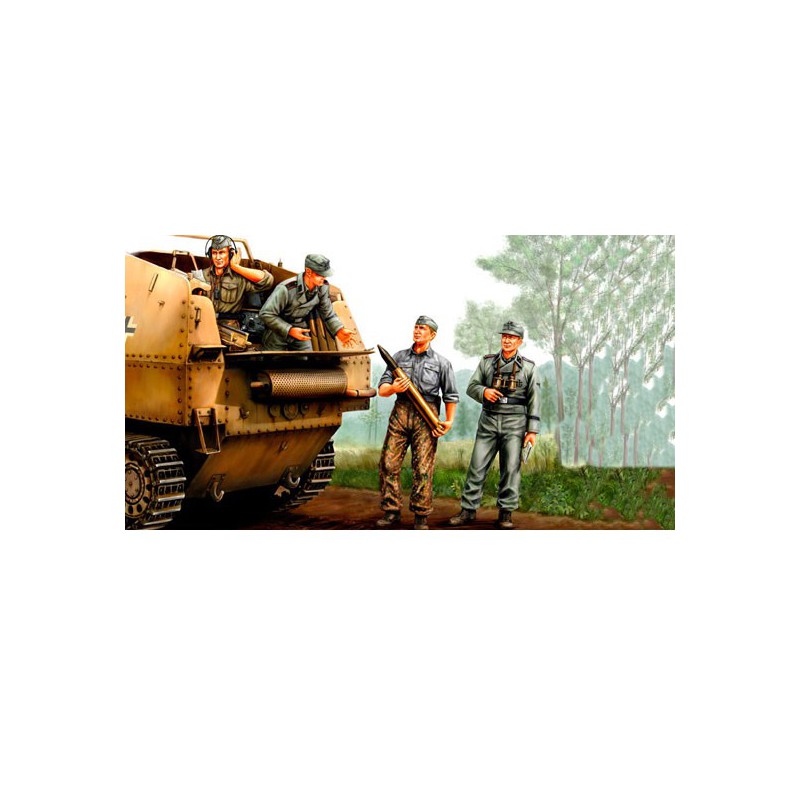 Figurine German SPG Crew 1/35