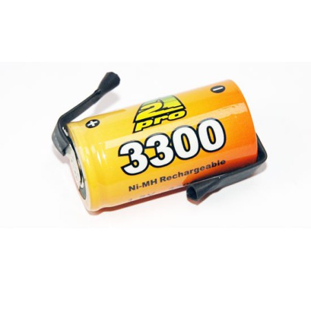 Accu NiMH pour appareil radiocommandé AP 3300UV c.à.s Accu NiMH pour appareil radiocommandé AP 3300UV c.à.s