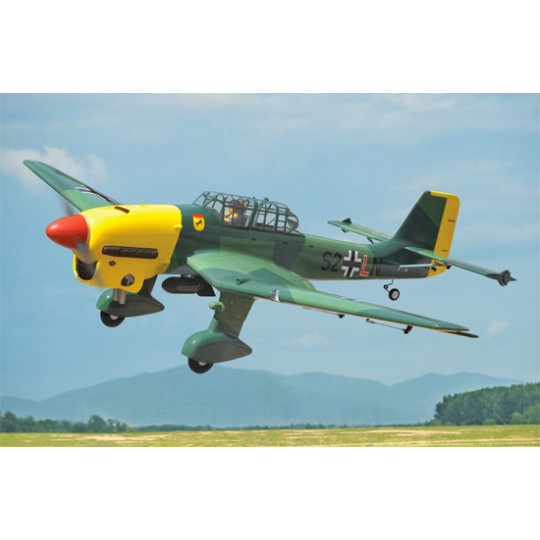 Avion thermique radiocommandé JU87B STUKA 60cc ARF
