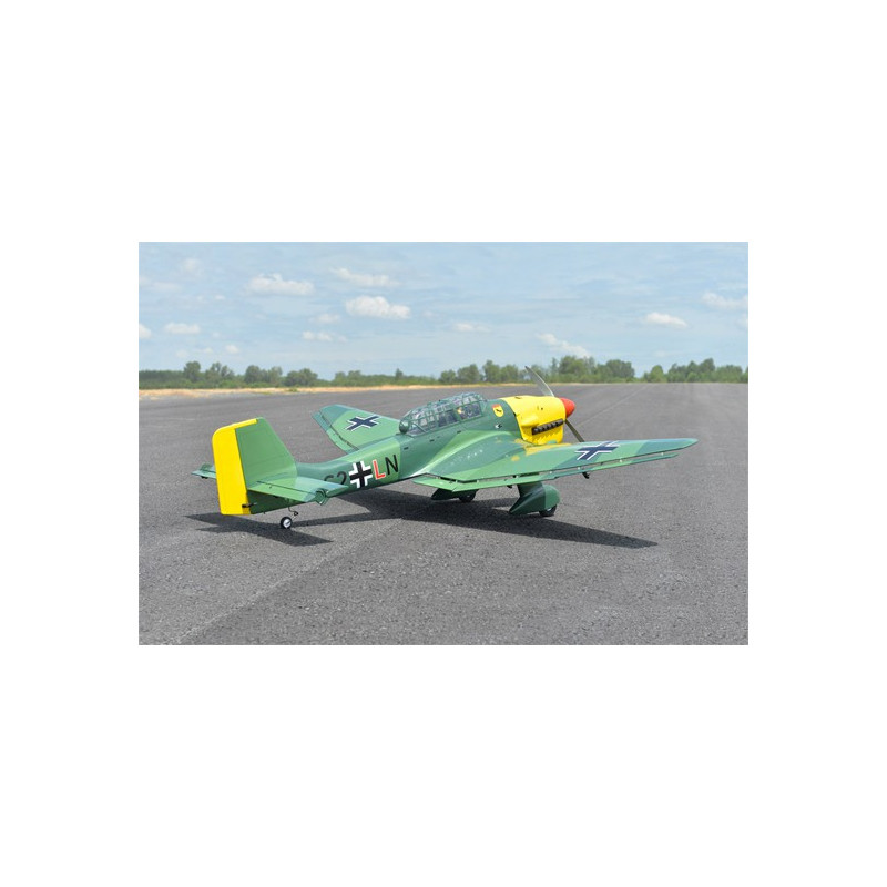 Avion thermique radiocommandé JU87B STUKA 60cc ARF