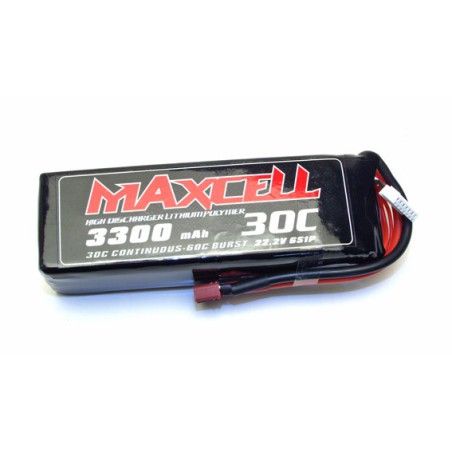 Accu LIPO pour appareil radiocommandé Accu LiPo 30C 22,2V 3300 mA Accu LIPO pour appareil radiocommandé Accu LiPo 30C 22,2V 3300 mA