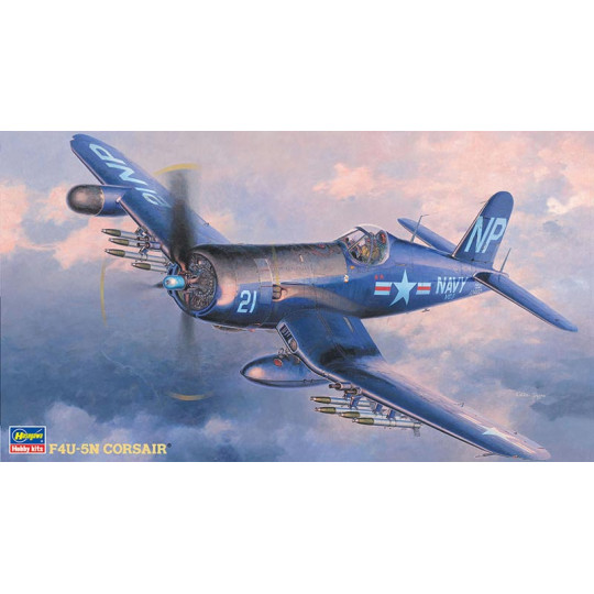 Maquette d'avion en plastique F4U-5N Corsair JT75 1:48 Maquette d'avion en...