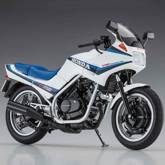 Maquette plastique de moto Honda VT250F (MC08) 1984 BK14 1:12 Maquette plastique de moto...