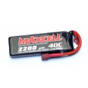 Accu LIPO pour appareil radiocommandé Accu LiPo 40C 7,4 V 2200 mA