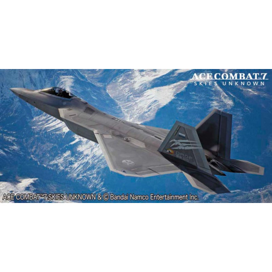 Maquette plastique d’avion F-22 Raptor "Strider 1" Ace Combat 7 SP558 1:48 Maquette plastique d’avion...