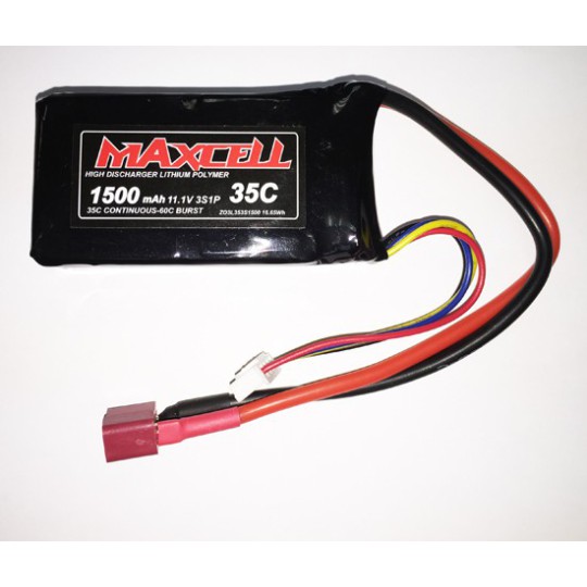 Accu LIPO pour appareil radiocommandé Accu Lipo 35C 11.1V 1500 mAh