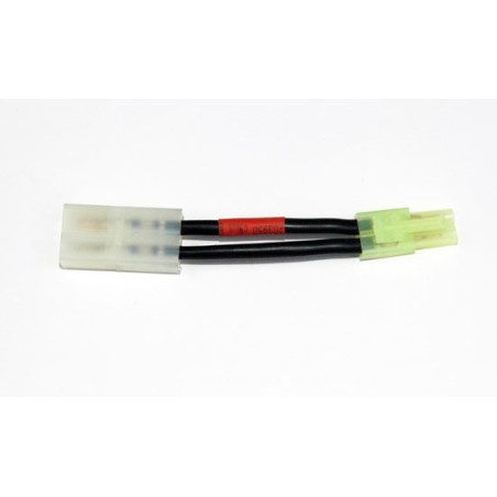 Chargeur pour accu pour appareil radiocommandé Adaptateur Airsoft Tamiya Femelle/Mini-Tamiya Mâle Chargeur pour accu pour appareil radiocommandé Adaptateur Airsoft Tamiya Femelle/Mini-Tamiya Mâle
