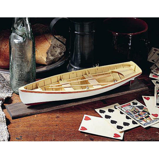 Bateau statique canot...