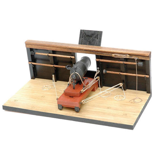 Canon pour bateau Carronade...