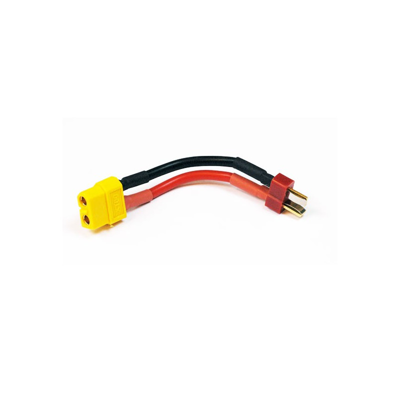 Chargeur pour accu pour appareil radiocommandé Adaptateur DEAN Mâle / XT60 femelle