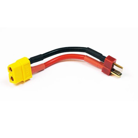 Chargeur pour accu pour appareil radiocommandé Adaptateur DEAN Mâle / XT60 femelle Chargeur pour accu pour appareil radiocommandé Adaptateur DEAN Mâle / XT60 femelle