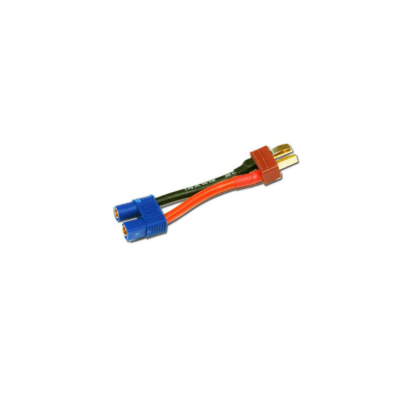 Chargeur pour accu pour appareil radiocommandé Adaptateur EC3 Femelle / DEAN Mâle