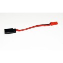 Chargeur pour accu pour appareil radiocommandé Adaptateur JR Femelle / BEC mâle Chargeur pour accu pour appareil radiocommandé Adaptateur JR Femelle / BEC mâle