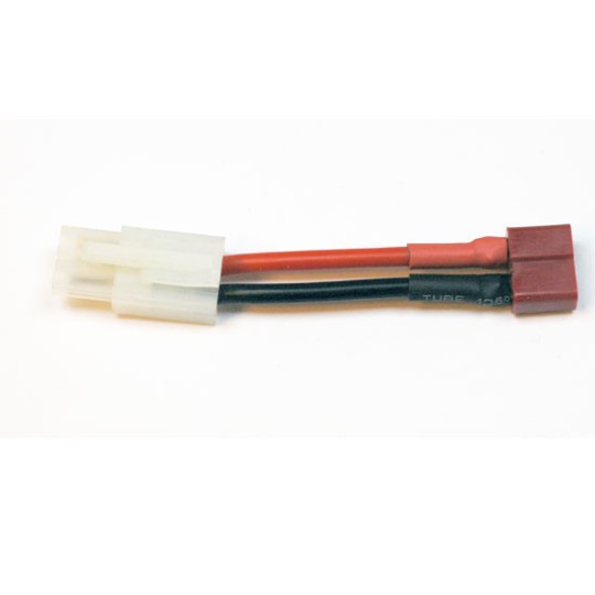 Chargeur pour accu pour appareil radiocommandé Adaptateur TAMIYA Mâle/DEAN Chargeur pour accu pour appareil radiocommandé Adaptateur TAMIYA Mâle/DEAN