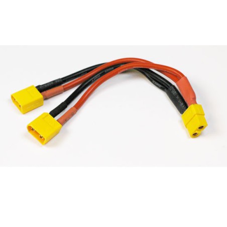 Chargeur pour accu pour appareil radiocommandé Adaptateur Y XT-60 Parallèle Chargeur pour accu pour appareil radiocommandé Adaptateur Y XT-60 Parallèle