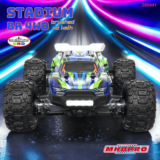 Voiture électrique radiocommandée MINI MHD STINGER Stadium BR 4WD 1:16 Voiture électrique...