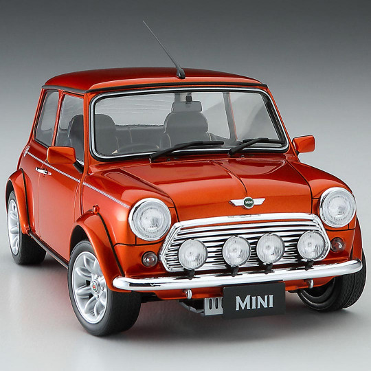 Maquette plastique de voiture Mini Cooper Sports-Pack limited 1998 HC57 1:24 Maquette plastique de...