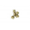 Accastillage de bateau Aérateur en laiton 3x4mm (10pcs)