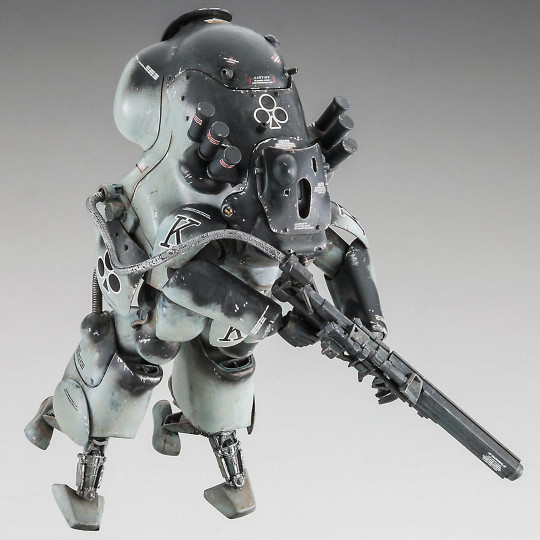 Modèle de science-fiction en plastique Robot Battle V KRIEGER MK44 Ghost Night 1:20 Modèle de science-fiction...
