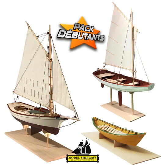 Bateau statique Pack Débutant MODELSHIPWAYS Bateau statique Pack...